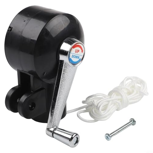 Bulevisiter Manivelle de rechange robuste pour structures de jardin, accessoires de parasol de terrasse avec mécanisme manuel, construction