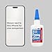 NoClogger 3D Printing Glue, CA-Based Adhesive, Fast-Drying & Precision Application, Works on PLA, PETG, ABS & More, Must-Have 3D Printing Tool, Strong Bond for Models & Miniatures