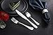 New Star Foodservice 58864 Slimline Pattern, 18/0 Stainless Steel, 36-Piece Flatware Set
