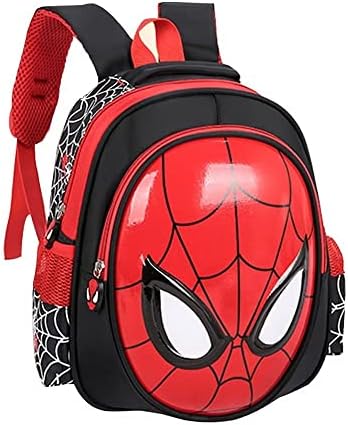 Toddler School Backpack 3D Comic Elementary Student Schoolbag Waterproof Lightweight Kids Bookbags for Boys Girls