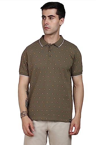 Image of Dennis Lingo Printed Polo Tshirt for Men