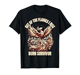 Burn Survivor Burn Victim Awareness Fire Accident T-Shirt