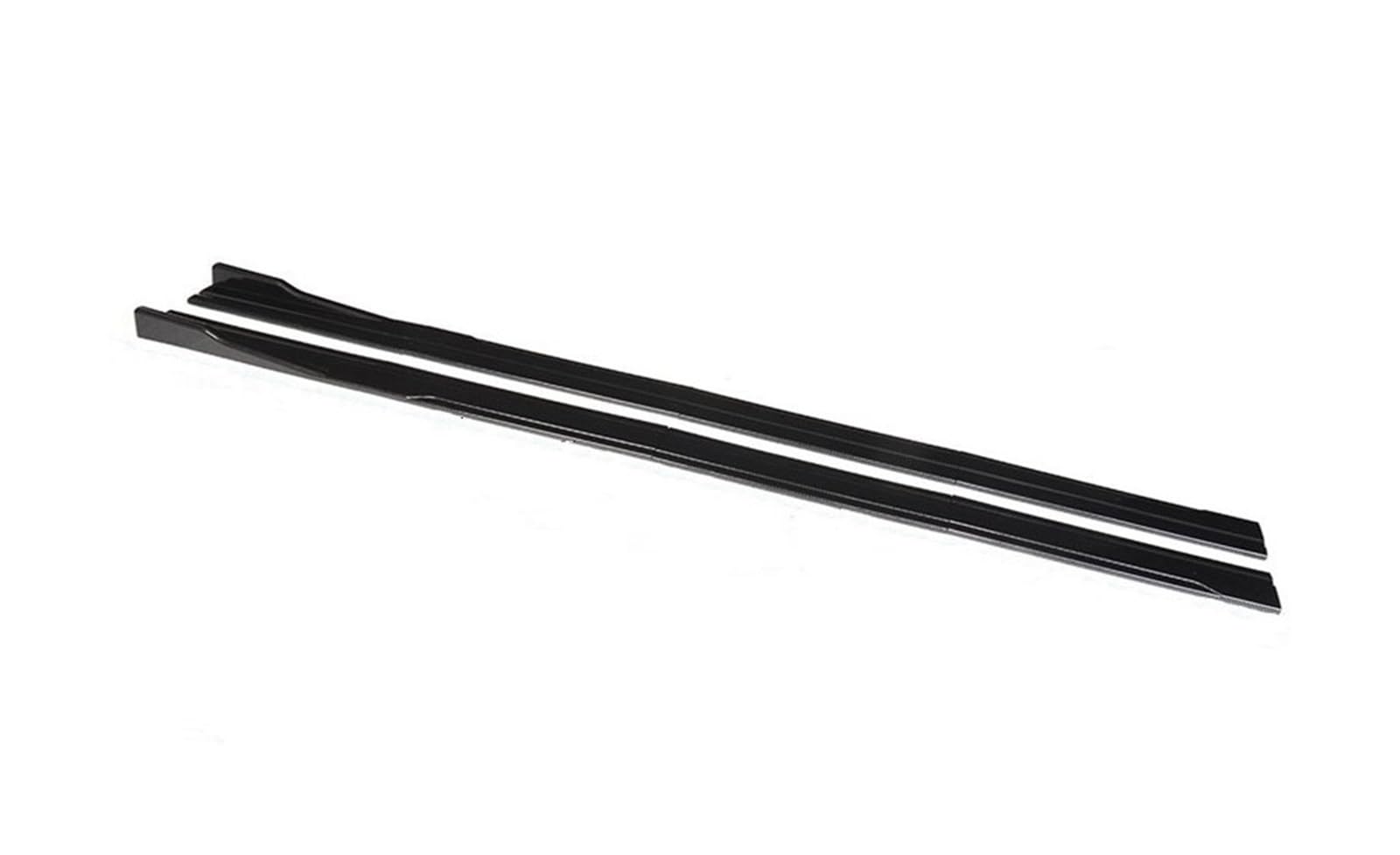 Faldones laterales para Audi A6 C8 en plástico ABS negro divisor de parachoques de 2 metros 6