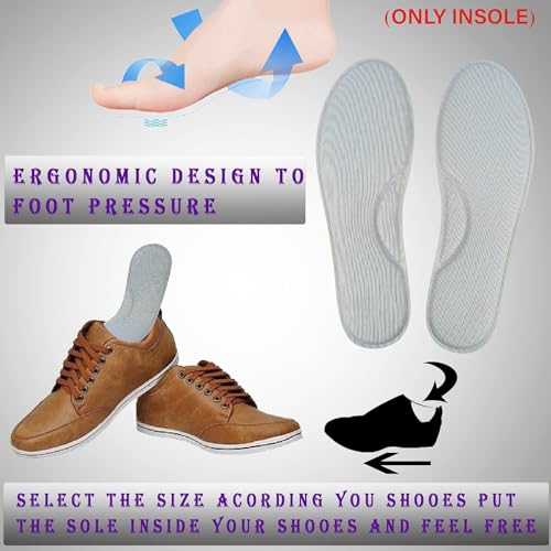 Image of BigPlayer Revitalize Your Every Step: Comfort Relaxable Memory Foam Insoles - Elevate All Shoes to Cloud-Like Comfort (Free Size)