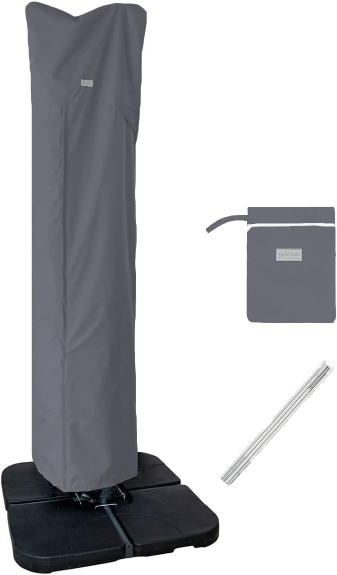 Garden Balsam Patio Umbrella Cover for 9ft to 11ft Offset Umbrella