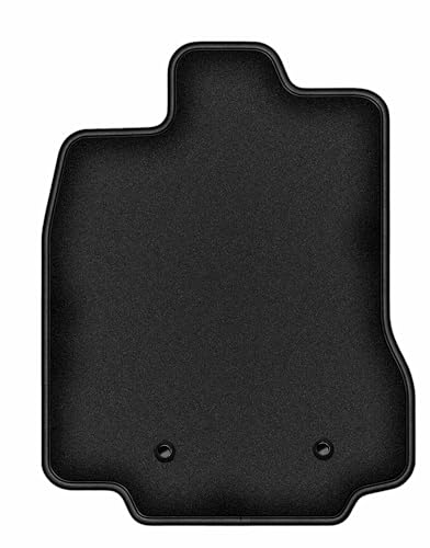 Tapis de sol Jaguar XF X250 en velours premium pour le côté conducteur