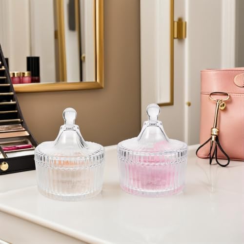 Set maquillage houppette peluche Zerodeko : applicateur doux visage et corps
