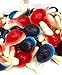 SweetGourmet Red & Blue Whales Gummy Candy, Jelly-Filled, Strawberry Flavor, 1 Pound