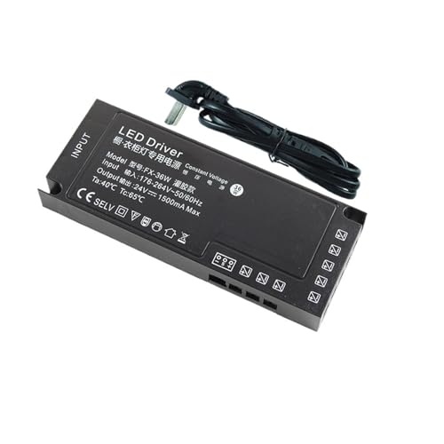 Transformateur de bande lumineuse 24V pour éclairage d'armoire et cuisine