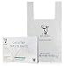EcoLeo Cat Litter Waste Bags - X-Large, Certified Compostable, Plastic-Free, Thick, Leak Proof, Pet/Dog Poop Bags with Easy-Tie Handles,10.5 x 18.5 inch (40-Count)