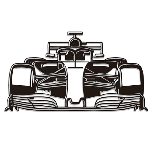 Zckjnoi F1 Wall Art - Racing Decor Poster Set, Motorsport Wall Sculpture for Room & Office Decor