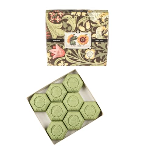 Baudelaire BA Honey Soap Calendula, 1.4oz, Gift Box 8 with Bar