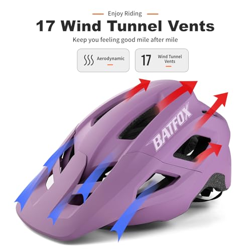 Mountainbike-Helm für Damen und Herren, MTB Fahrradhelm E-Bike Helm für Erwachsene, Größe (52-60 cm) – Bild 4