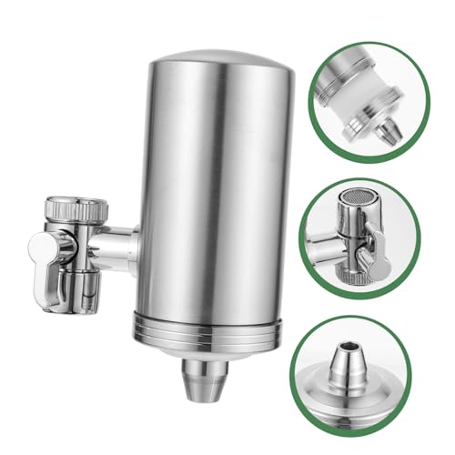 Purificador de agua para grifo de acero inoxidable 304, filtro de cocina con reducción de olor 4