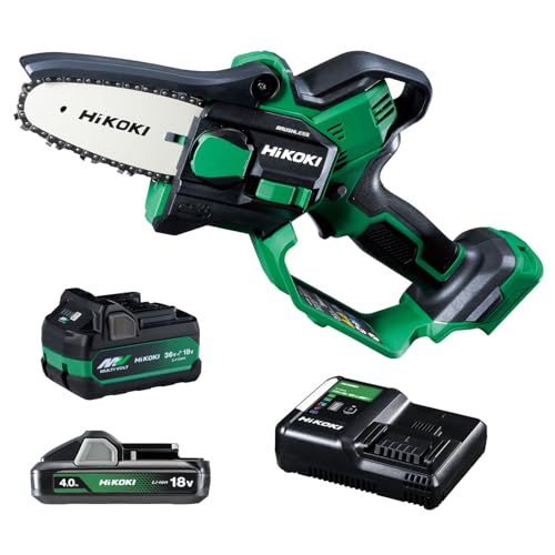 �y�Z�b�g�����z HiKOKI(�n�C�R�[�L) 18V�[�d���~�j�`�F���\�[ CS1810DD(XPZ) + 18V���`�E���C�I���d�r BSL1840M