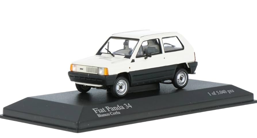 Amazon.co.jp: ミニチャンプス フィアット パンダ ミニカー 1/43