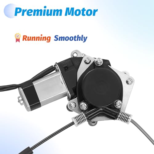 Image of Vurkcy Window Regulator with Motor Rear Right Passenger Side, OE 751-713