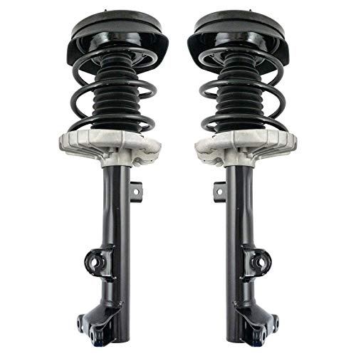Image of TRQ Front Strut and Spring Assembly Set 2 Piece Compatible with 01-07 Mercedes-Benz C230 01-07 C240 01-05 C320 06-07 C280 06-07 C350