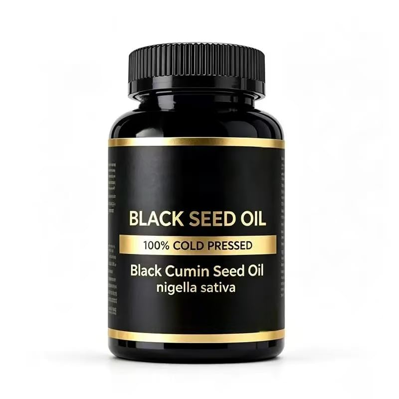 Aceite de semilla negra de Nigella Sativa pura para reforzar el sistema inmunológico en cápsulas