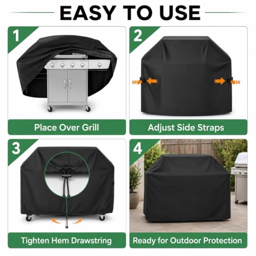Funda para barbacoa resistente todo tipo de clima textil 8