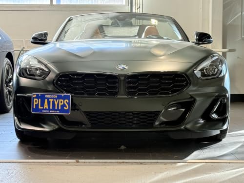 Image of CravenSpeed Platypus License Plate Mount Compatible with BMW Z4 [G29] 2023-2026 | No Drilling | Installs in Seconds | Made of Stainless Steel & Aluminum | Made in USA