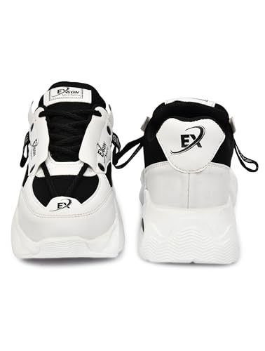 Image of EXSON Comfort Shoes|Running|Walking|Training|Gym|Jogging|Sneaker|Athletic|Laceup|Flexible|Lightweight|Dailyuse|Sports|Casual|ExtraSoft|Fitness