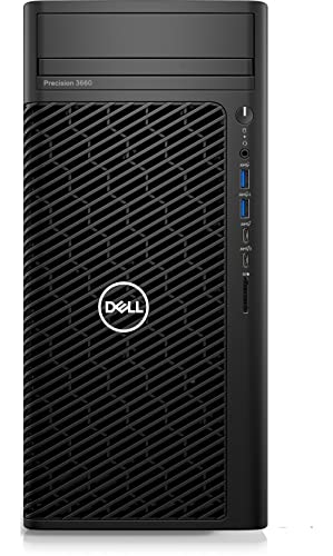 Dell Precision 3660 Tower, 32GB DDR5 RAM, 2TB NVMe + 2TB HDD – i7-12700 (12 Core, 4.9GHz), Nvidia RTX A2000 6GB GDDR6, SD Card Slot, 300W PSU, LAN, Windows 11 Pro (Renewed) - Image 3