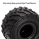 INJORA RC Monster Truck Felgen 4 STÜCKE 70 * 38mm für 1/24 RC Crawler Car SCX24 Gladiator Bronco C10 JLU Deadbolt B17 FMS FCX24，Schwarz（T1012