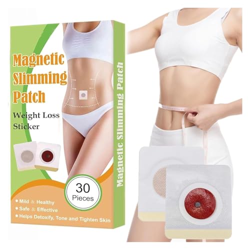 30 Piezas Parche Adelgazante, Pegatinas para Pérdida de Peso, Quemador de Grasa, Ayudan con la Descomposición de la Grasa y la Celulitis, para Adelgazar Rápidamente y Forma de Cintura y Abdomen