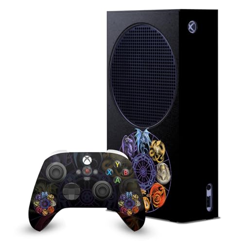Skin Xbox Series S Anne Stokes protège console traces doigts et rayures