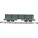 Produktbild Busch Feldbahn 12246 H0f Feldbahn Drehgestell-Flachwagen mit Bordwand