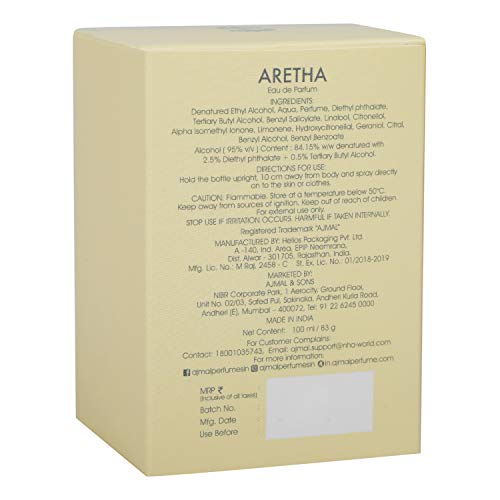 Ajmal Aretha Eau De Parfum Fruity Perfume - Image 7