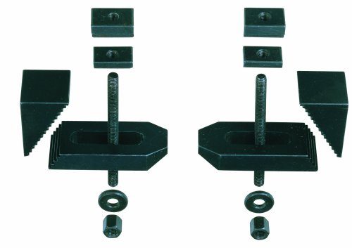 Proxxon 24257 Step clamp set, pair, Black