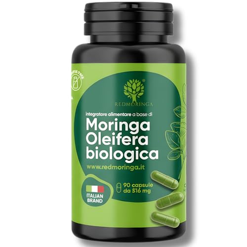 RedMoringa Integratore Moringa Oleifera Biologica