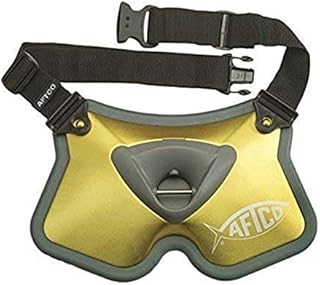 AFTCO unisex adult Waist fishing belts, Gold, AFB-2 Socorro - Medium US