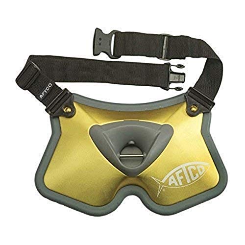AFTCO unisex adult Waist fishing belts, Gold, AFB-2 Socorro - Medium US 
