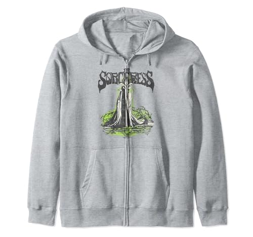 Sweat Maléfique Disney zippé chaud fini les vêtements ternes