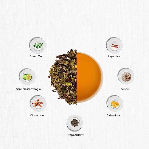 Image of TGL Co.Slim Line Green Tea Infusion (16 Tea Bags)|Rich in Anti Oxidant | Refreshing | No Artificial flavor | Improve Digestion