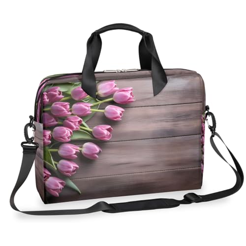 Bolso para portátil unisex 15.6-16 pulgadas morado miniatura 1