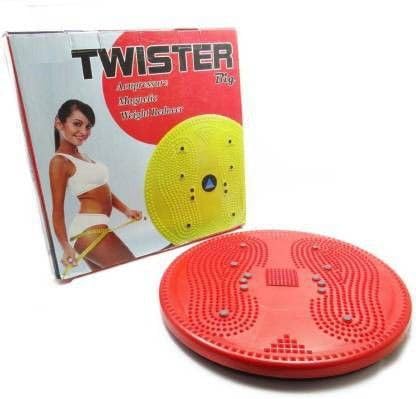 Dinetic Fit Twister Dynamic Acupressure Disc (Red) Ab Exerciser Ab Exerciser (Red)-picture-13
