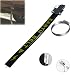 iayokocc Car A-nti Static Strap Electrostatic Earth Belt, Avoid Antistatic Ground Wire Strap Reflective, Vehicle Automobile Static Electricity with Single Copper Wire(Size:30-38cm)