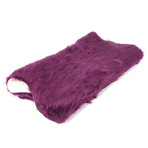 Tapetes de Área de Pele de Carneiro Falsa, Tapete Lavável e Anti Bolinhas de 15, 8 X 23, 6 Pol., par