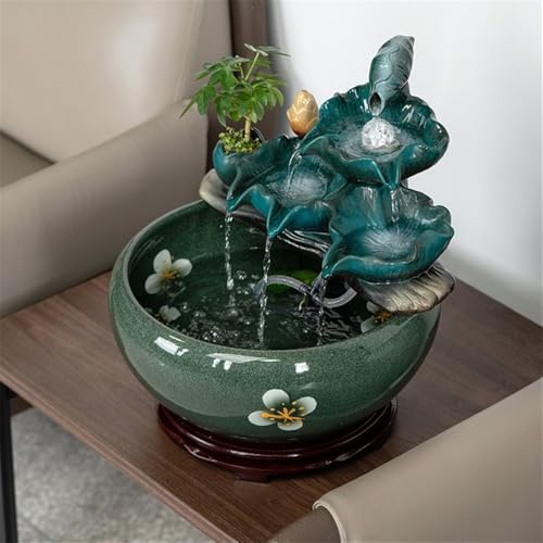 Fuente interior para acuario, el regalo ideal de cerámica para el hogar 6