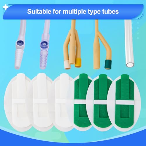 RYentte 25 PCS Catheter Stabilization Device,Self Adhesive Catheter Tube Urinary Leg Bag Holder Sticker, Catheter Supplies for PEG/G/Feeding Tube Holder Accessories by RYentte - Image 4