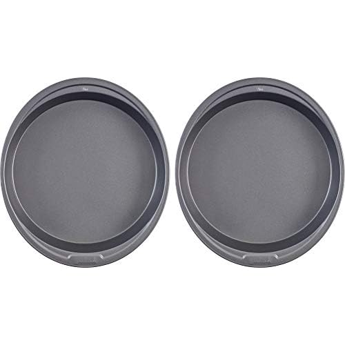 Good Cook 9 in Round Cake Pan, 2pk, Gray