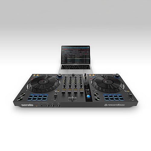 Pioneer DJ DDJ-FLX6 Rekordbox e Serato DJ Controlador - Grafite