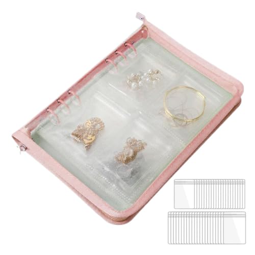 Estuche de joyería para viajes elegante con protección interior 8