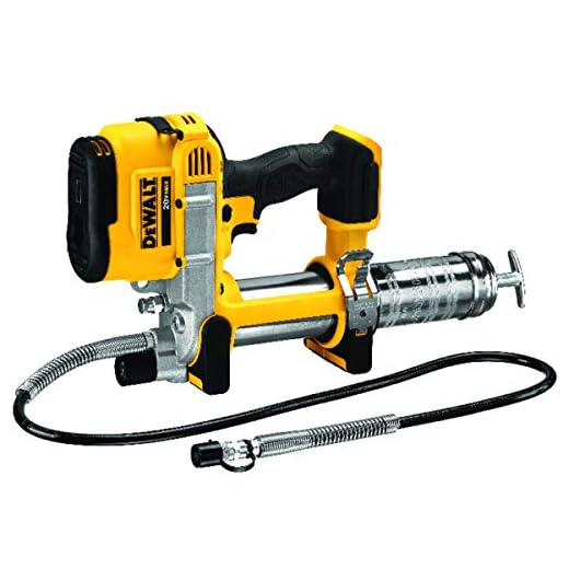 DEWALT 20V MAX Grease Gun, Cordless, 42” Long Hose, 10,000 PSI, Variable Speed Triggers, Bare Tool Only (DCGG571B)