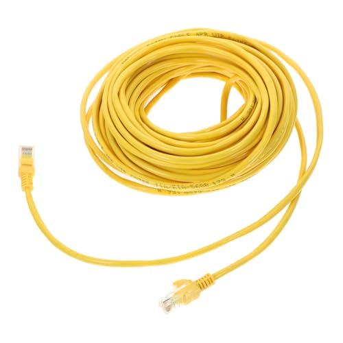 OSALADI 20m Cat5e Ethernet Cable White Network Cord for Home Computers Routers