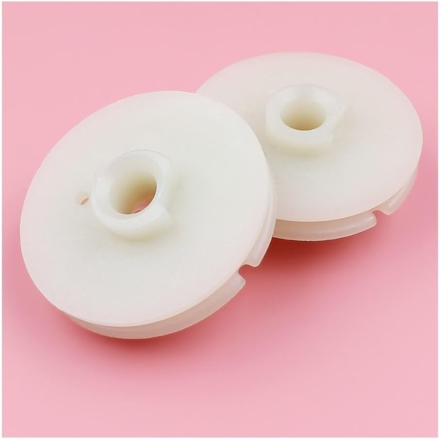 2pcs/lot Recoil Rewind Starter Pulley Compatible with 50 51 55 Chainsaw Spare Replacement Part